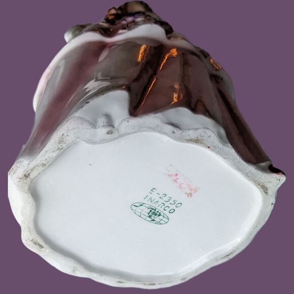 Vintage 1960s Inarco Japan Prom Date Porcelain Planter - Picture 6 of 6